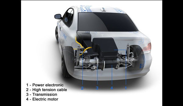 BMW 1 Series ActiveE Electric propulsion Concept 2010  cut 2